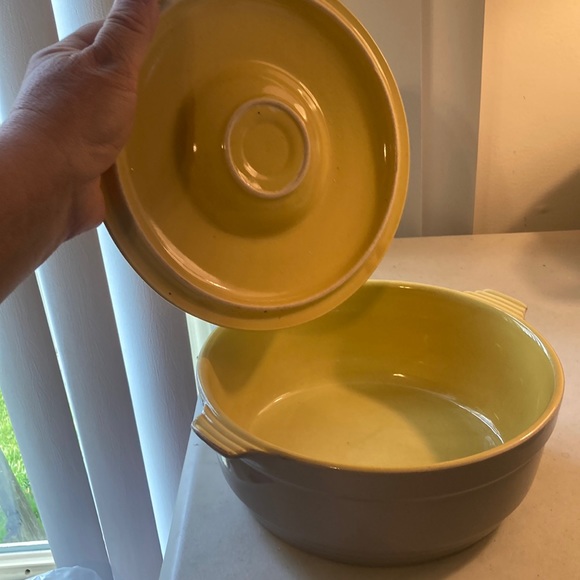 Refrigerators Hall Ovenware China - Made For General Electric Large Casserole - Picture 12 of 14